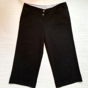 Tracy Evan’s Ltd wide-leg capri pants w/ cuffs